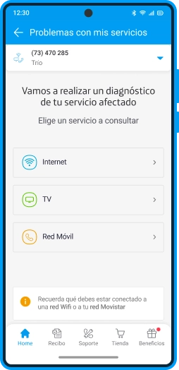 Movistar automático